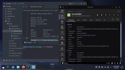 Screenshot of Ultramarine Plasma in light mode